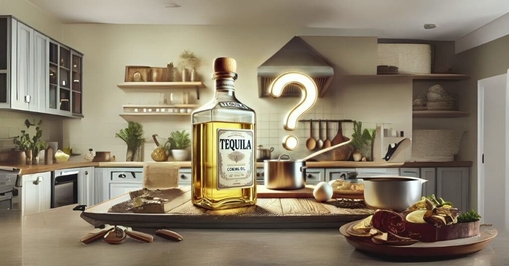 can you use tequila for cooking oil